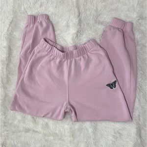 Hollister pink sweatpants